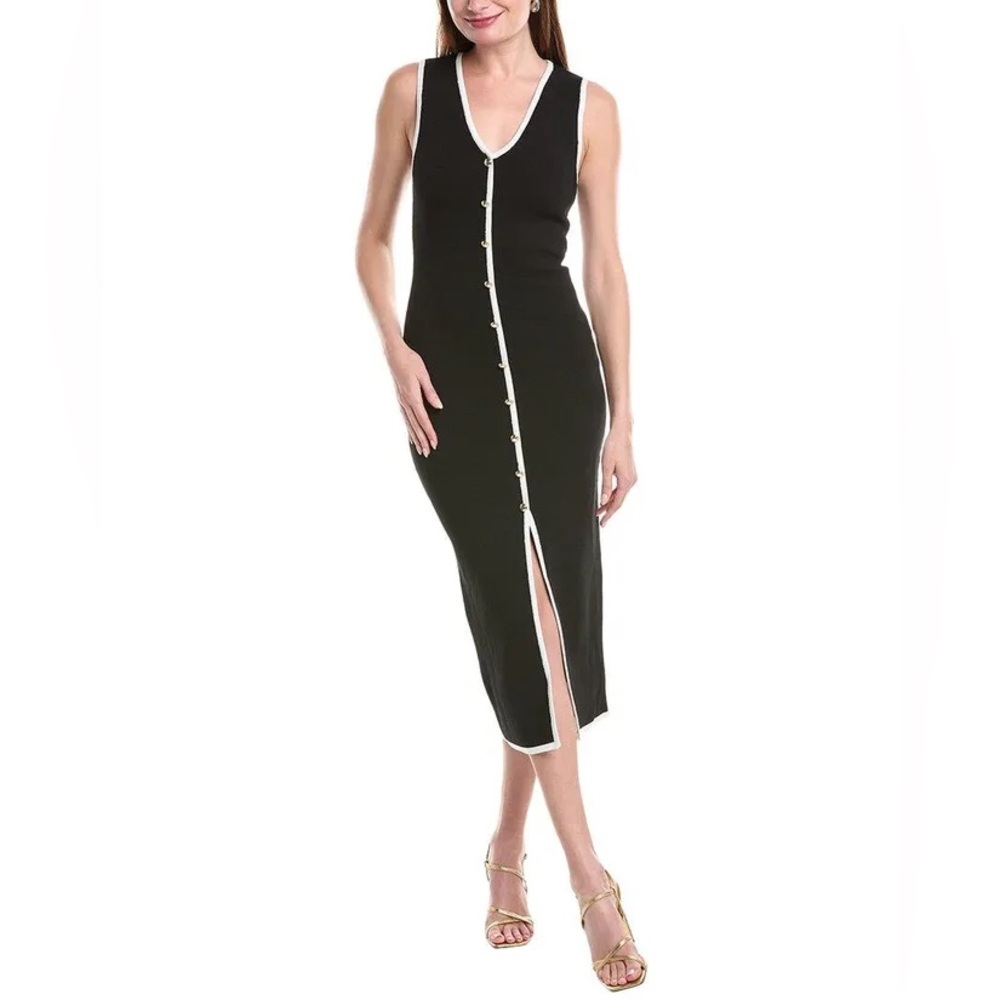 Endless Rose Women's Knit Contrast Midi Dress NWT